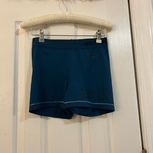 Nike Women's Teal Athletic Shorts